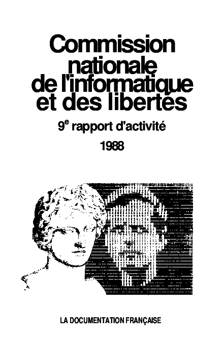 9e rapport d’activité 1988